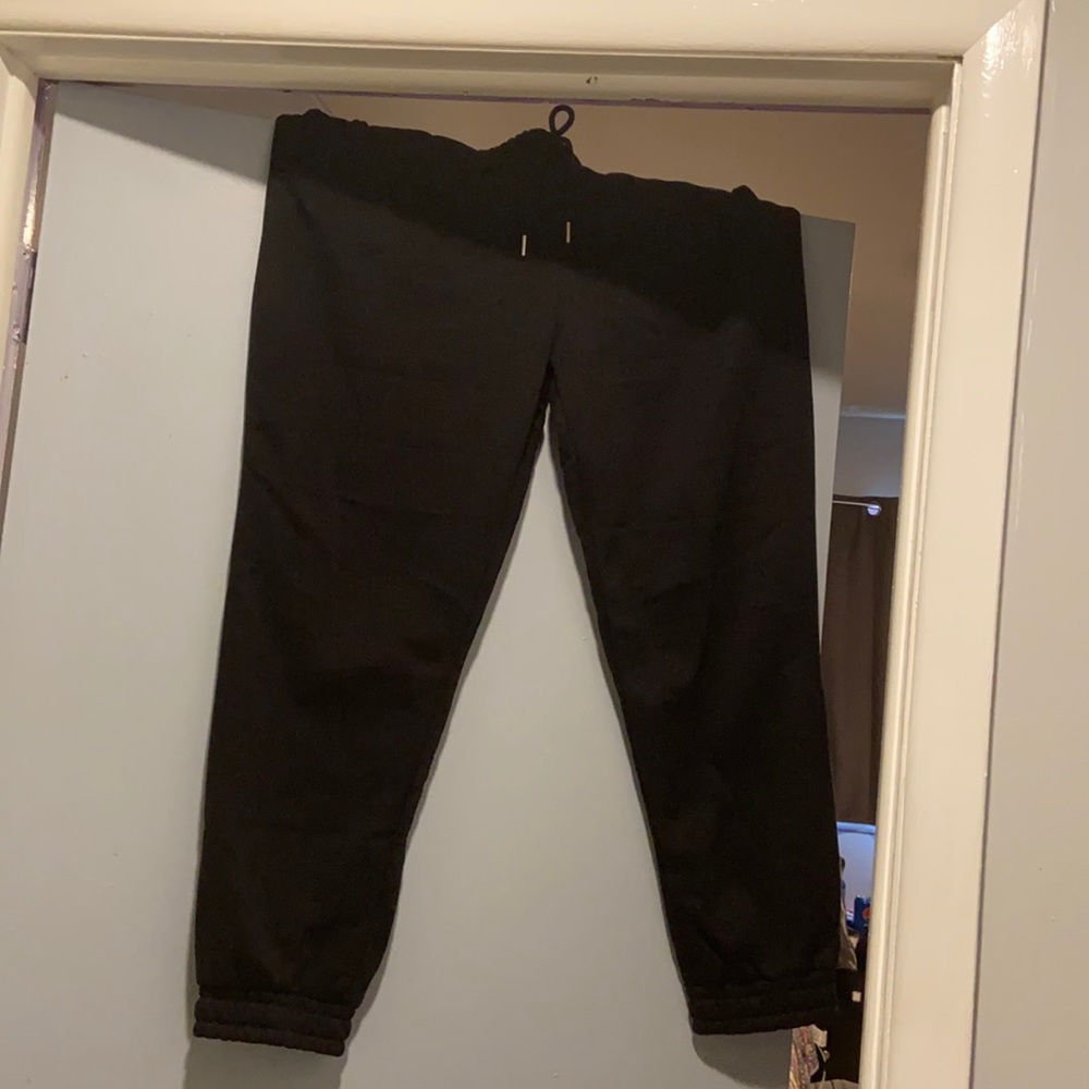 Black sweatpants